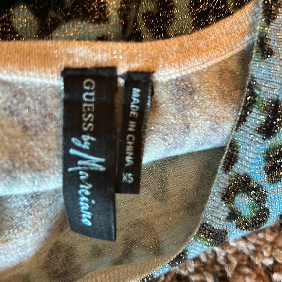 Guess by Marciano Leopard Print Mini Dress Size XS - Picture 3 of 6